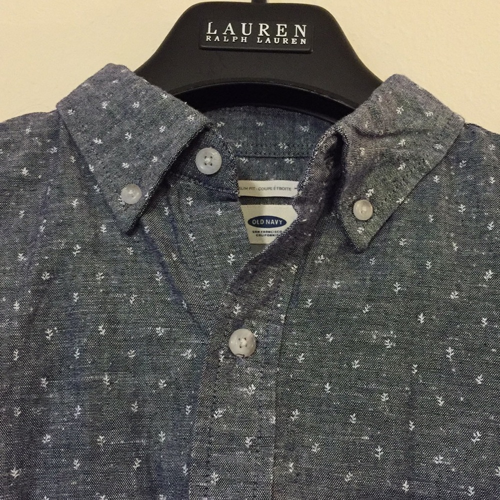 Grey Button Down - image 2